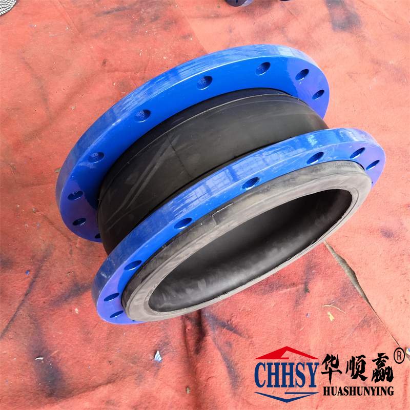橡膠軟接頭，碳鋼法蘭橡膠接頭，循環(huán)水系統(tǒng)橡膠軟連接