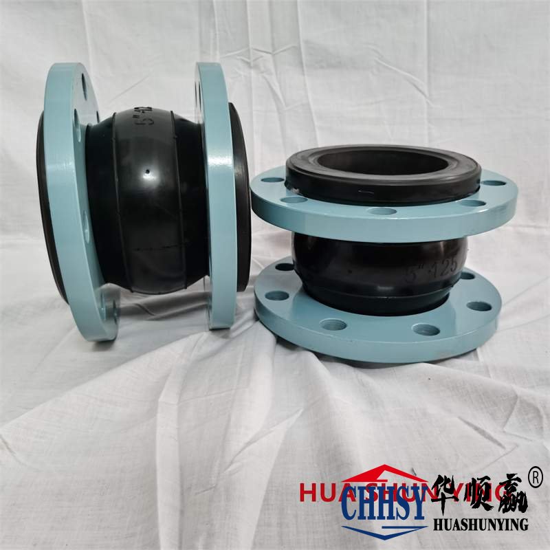減震器橡膠接頭，碳鋼法蘭橡膠接頭，循環(huán)水系統(tǒng)橡膠軟連接